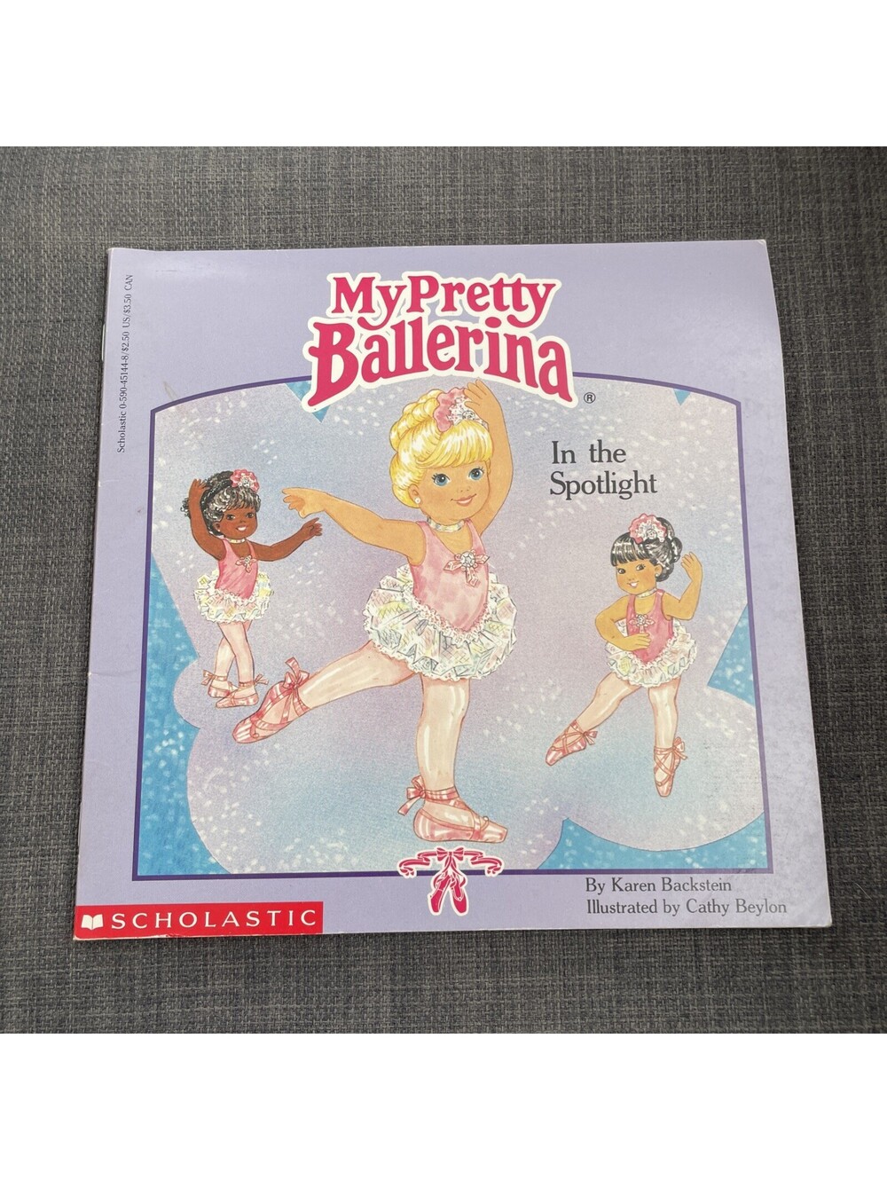 1991 my pretty ballerina in the Spotlight book Scholastic Karen Backstein Kids